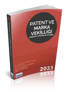 2023_PEM 2023 Yılı Patent ve Marka Vekilliği Sınavı Hazırlık Kitabı copy